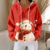 Hoodies For Women Oversized Winter Plush Cute Sweatshirts Pullover Trendy Fall Winter Clothes