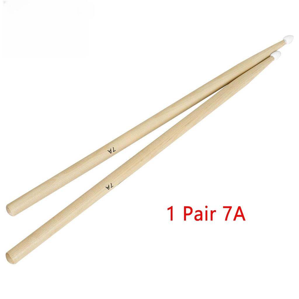 Drumstick Maple Drum Sticks 5A 7A Drum Mallets Professional Wooden Percussion Musical Instrument Accessories Parts