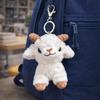 Ciondolo Pecora Peluche Morbida Carina Tocco Morbido Perfetto Per Decorazione Borsa Regali di Compleanno per Bambini