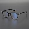 Vintage Square Eyeglass Frame Retro Literary Full Rim Glasses Myopia
