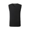 CHALLENGER Nylon Spandex Men'S Round Neck Sleeveless Base Layer Black