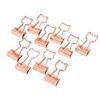 20Pcs Binder Clips Little Bear Design Sturdy Durable Iron Widely Used Paper Clips for Document File Clothes