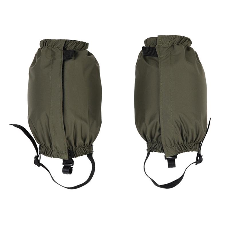 Wasserdichte Gamaschen für Ski Alpin, Schneeschuhwandern Verstellbare Beinschneegamaschen für Damen Herren Gamaschen für Wanderstiefel und Schuhe