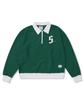 STIGMA Infamous Club Insideout Oversized Collar T-Shirts Green