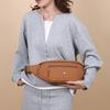 Solid Color Women's Chest Bag Nylon Lightweight Shoulder Crossbody Bag Outdoor Sports Cycling Mobile Phone Waist Bag