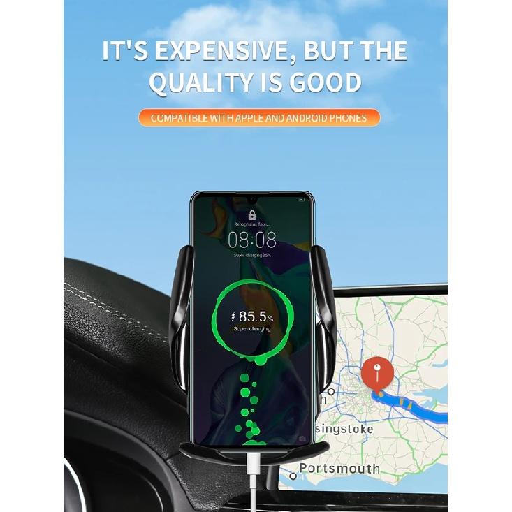 Car Phone Holder Screen for MG MG4 EV 2022-2024 Special Anti-Shake Mobile Phone Navigation Support Frame for Central Control Scr