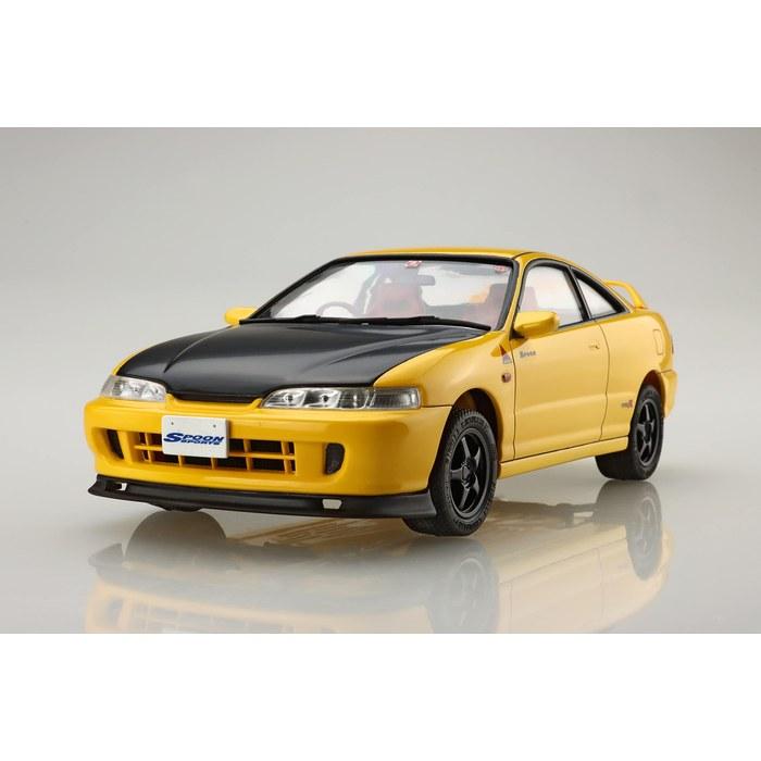 Fujimi Model 1/24 Inch Up Series No.279 Spoon Integra Type R (DC2) ID-279 Yellow/Black