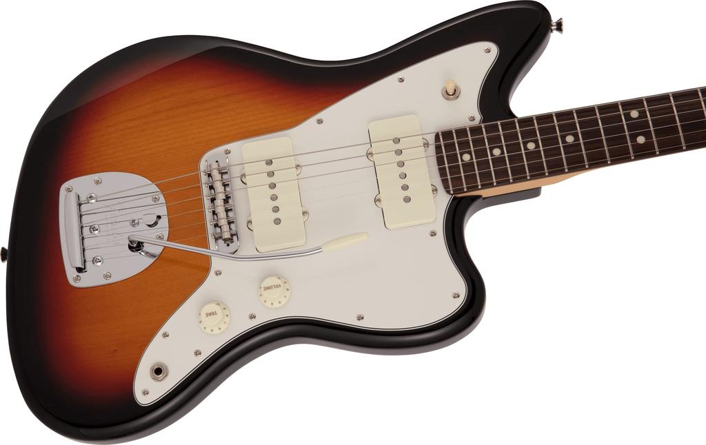 Fender Hybrid II Electric Made In Rosewood Sunburst Jazzmaster® Guitar, Japan, Fingerboard, 3-Color