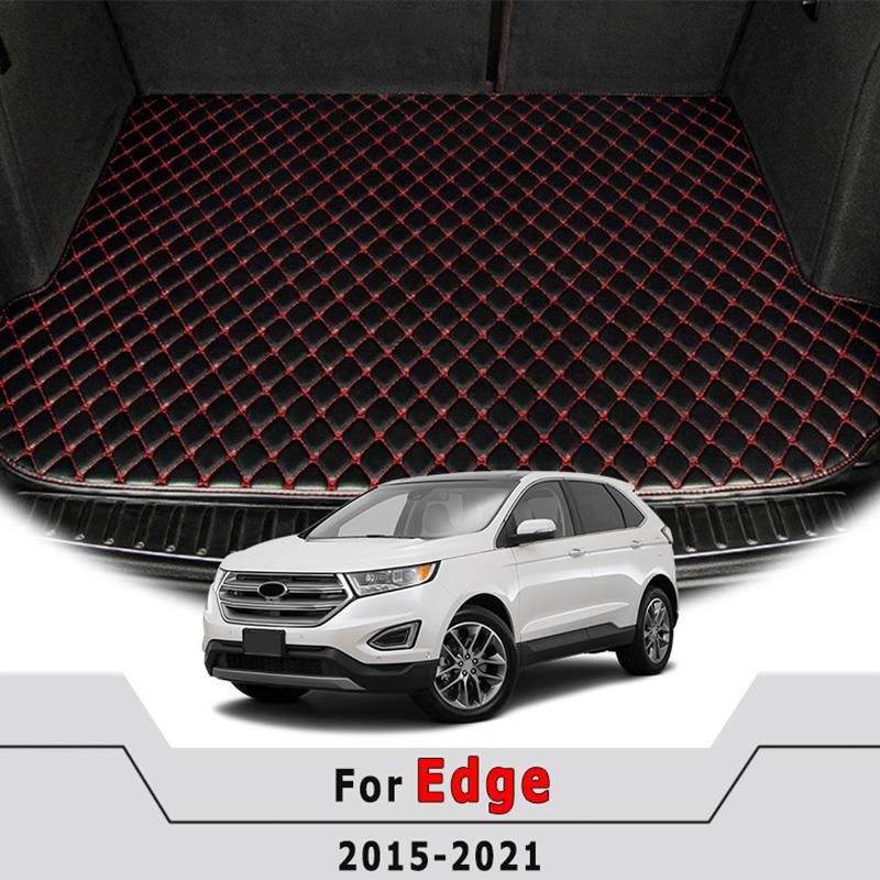 Car Trunk Mats For Ford Edge    2018 2017 2016 2015 (5 Seats) Vehicles Cargo Liner Carpet Auto Interior Accessories