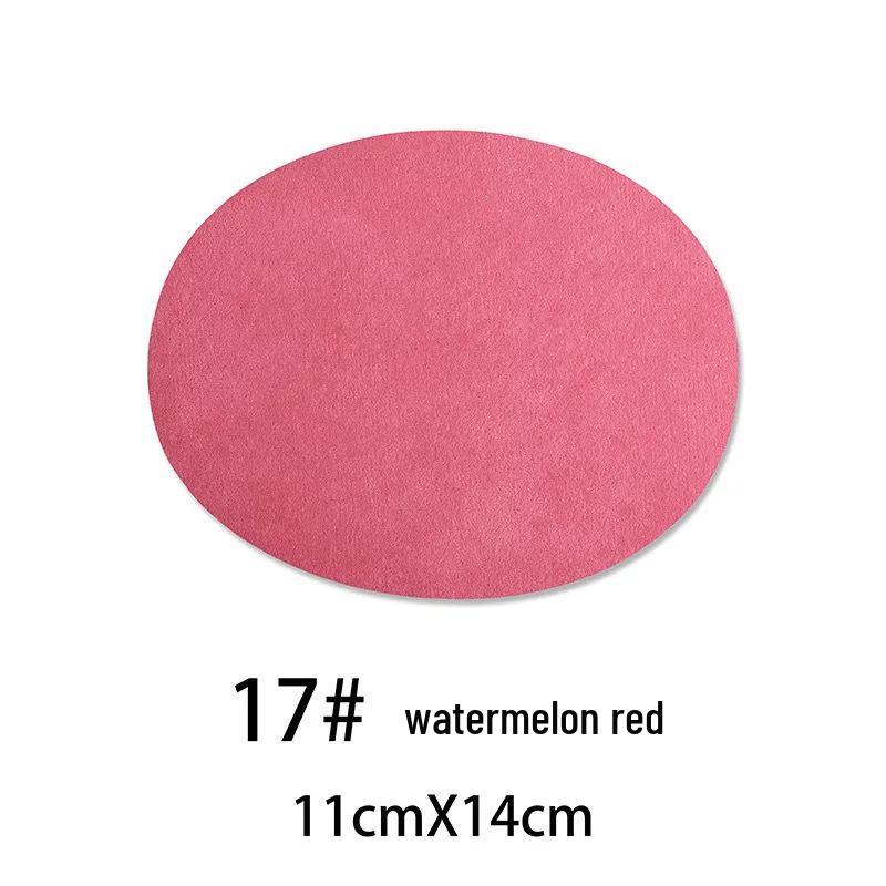 Suede Oval Iron-On Fabric Patch for Elbow and Knee Decoration