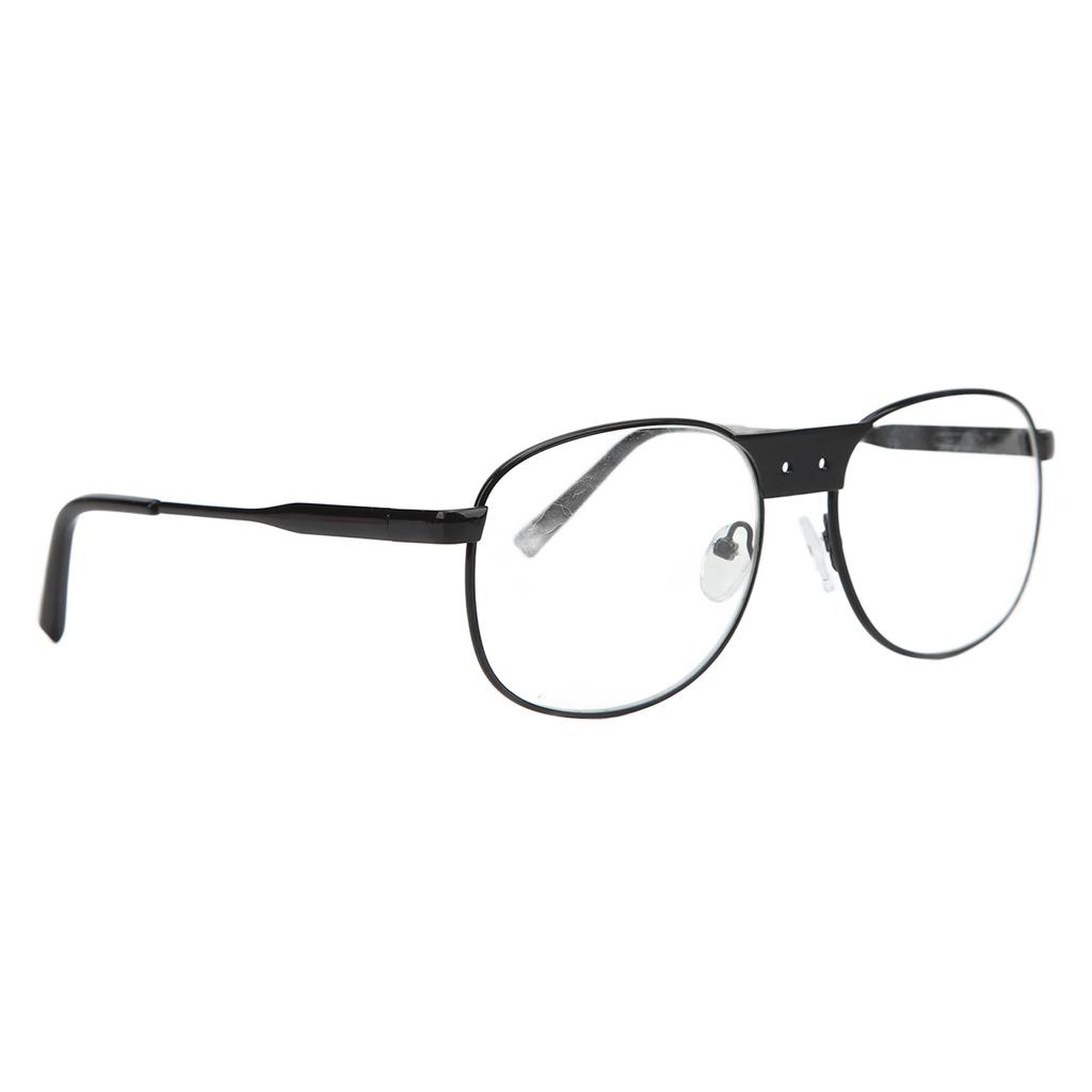 Retro Round Large Frame Glasses with Clear Lens Fashionable Vintage Fake Eyeglasses for Men Women Students