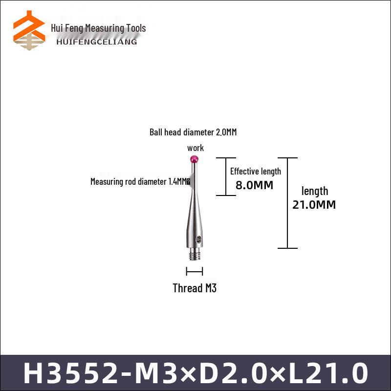 Hui Feng M3 3D Coordinate Measuring Probe CNC High Precision Tool Probe