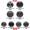 Ventieldopjes 2026 Nieuwe Volkswagen VW 1 Stuk 139mm 110mm 5H0853601D VW Auto Logo Embleem Motorkap Voor En Achter Staart Markering Achter Badge A