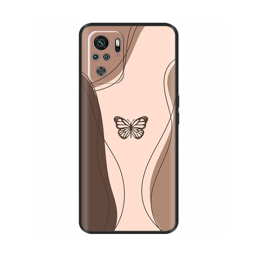 For Redmi Note 10 Case Note 10s Cute Soft TPU Protector Silicone Cover For Xiaomi Redmi Note 10 Pro Lightweight Shockproof Cases