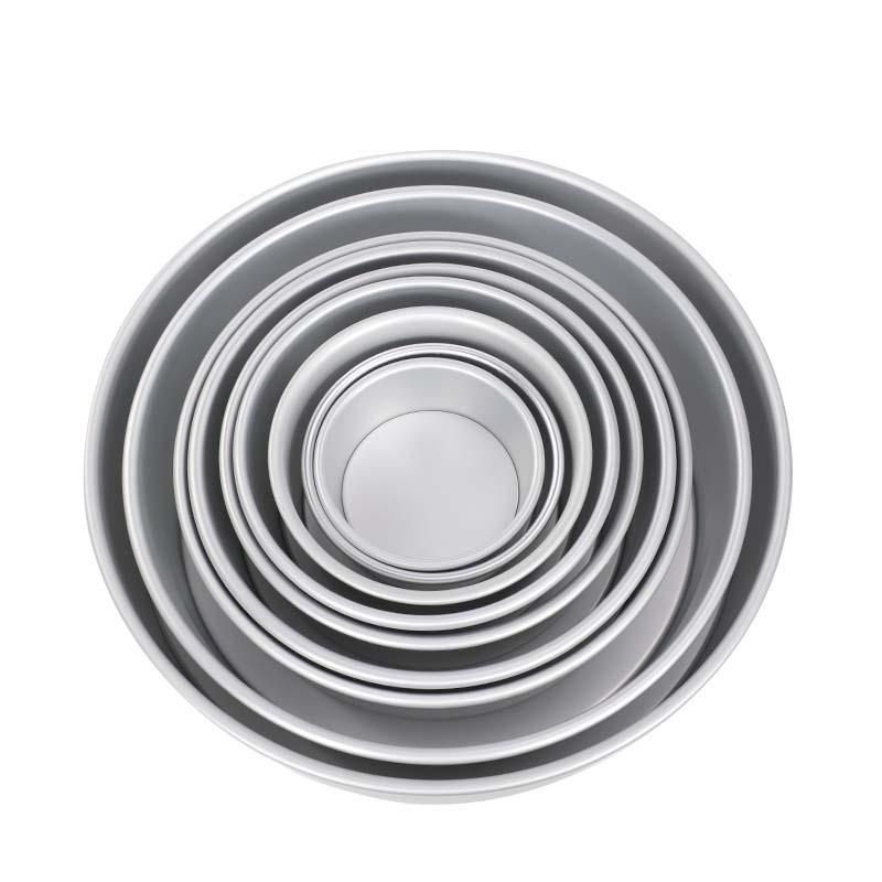 Cake Mold Live Bottom Baking Pan Mousse Oven Making Bread Chiffon Abrasive Tool Round 468 Four or Six Inch Embryo