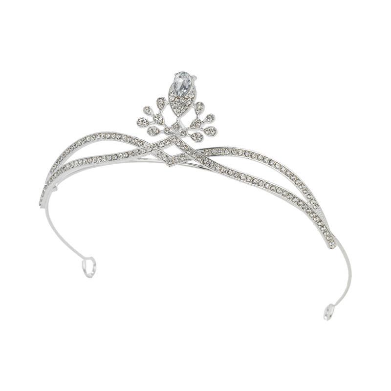 

High end Elegant Crown Girls Hairband Hairpin Headdress Bride Crown Female Princess Children Little Girl Headband