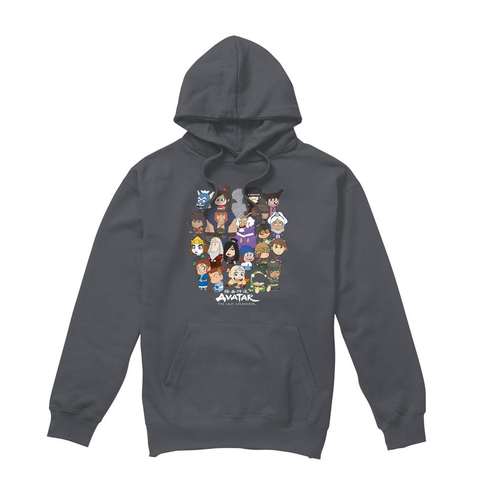 Avatar: The Last Airbender Mens Chibi Group Hoodie