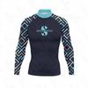Ανδρικό Ελαφρύ Αντιηλιακό Μαγιό Rash Guard Γρήγορου Στεγνώματος Προστασία UV για Surfing, Κατάδυση, Παραλία, Θαλάσσια Σπορ Καλοκαίρι