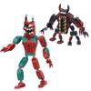 Garten Of Banban 8 Red Green Mix Monster Building Blocks Set, Fun Parent-Child Interaction Model Christmas Birthday Gifts