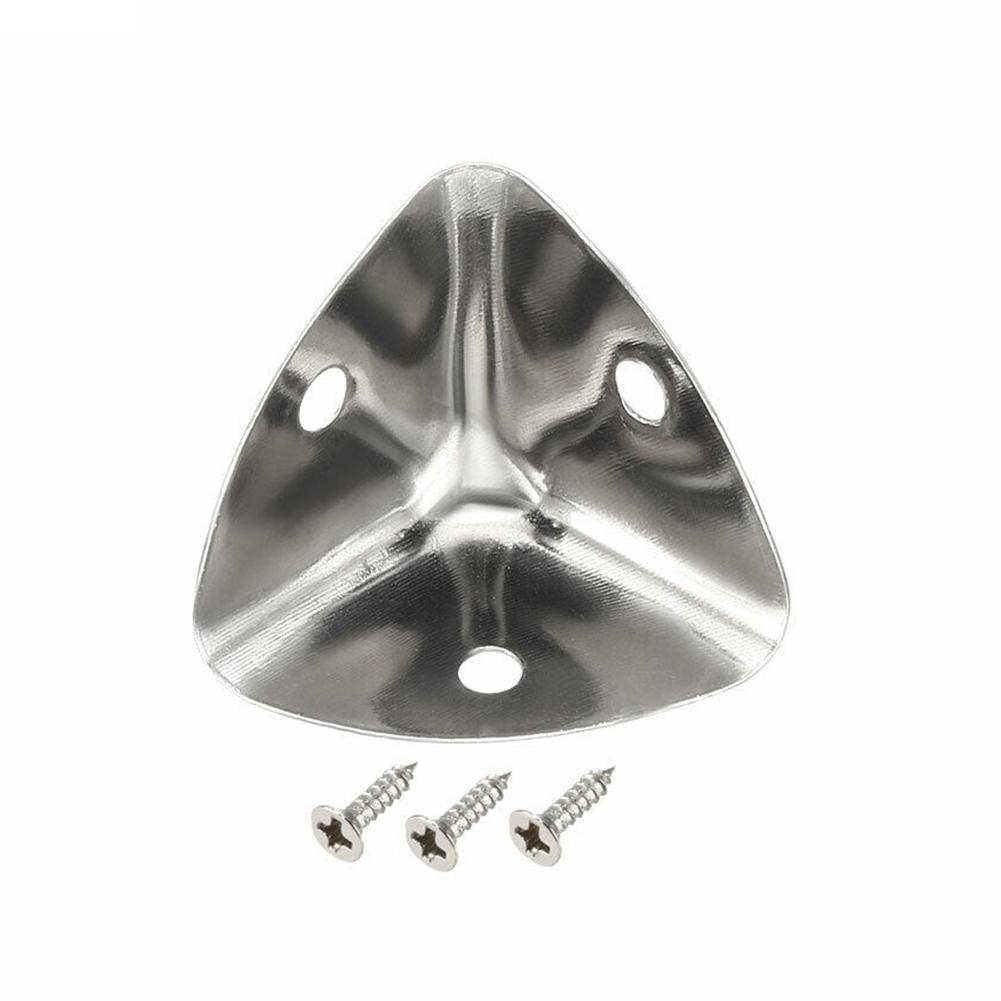 Silver Tone Corner Protectors Square Corners Tables