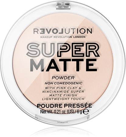 

Revolution Relove Super Matte Powder матирующая пудра TU прозрачный