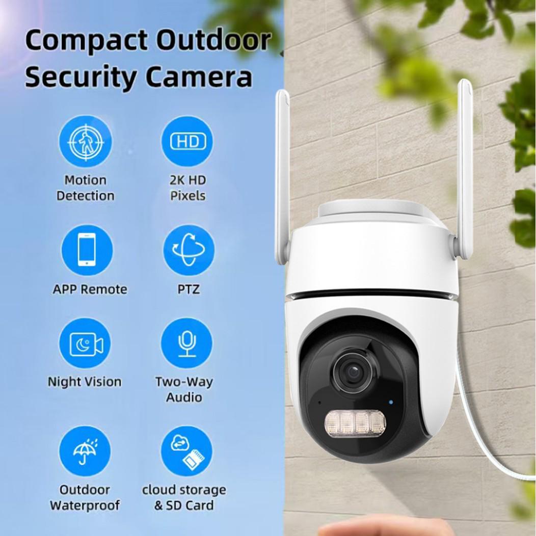 

ICSEE 2MP Wireless HD 360° Panoramic Surveillance Camera with Mobile App US Plug