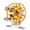Fishing Reel Fly Wheel Spool Aluminum Alloy Body Adjustable Brake Pad Design Lightweight