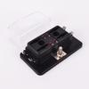 DC 12V 4 Way Blade Fuse Box Holder with LED Warning Light Kit for Car Boat Marine Trike Auto Replacement Parts Fuses Box