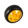 4 Sets Durable Ratio 1:48 TT Motor Dual Shaft 200RPM Tire Wheel Kit DC 3-6V RC Vehicle Accessories for Smart Car Robot