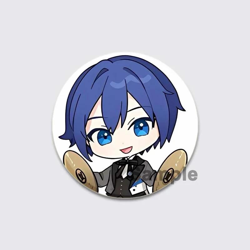 

32/44/58 мм Project Sekai Button Pin Персонаж з мультфільму Асахіна Мафую/Камісіро Руї Симпатична брошка Значок Сумка Декор Вентилятори Збери друзям Подарунок 44mm