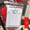 Fire Equipment Inspection & Maintenance Card Set