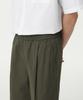 MUSINSA STANDARD Cotton One-Pleat Wide Elastic Shorts [Khaki]