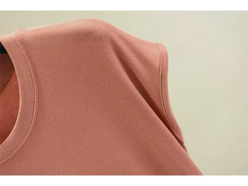 Modal Short Sleeve Slimming Undershirt – Summer 2023 Fashionable Plus Size Half Sleeve Top