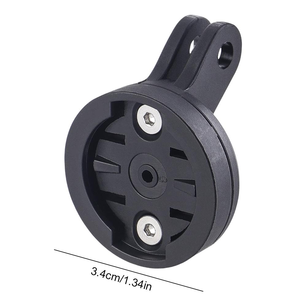 2Pcs MTB Road Bike Computer Base Connecting Seat Bike Computer Fixing Base Adjustable Angle for Garmin/XOSS/Magene/BlackBird/iGS