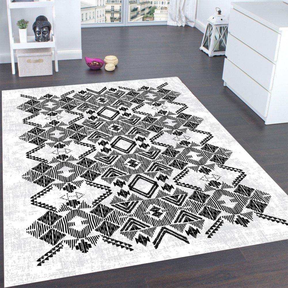 

Rovigo Home Washable Printed Carpet RV131-FNL436 50x80 чёрный