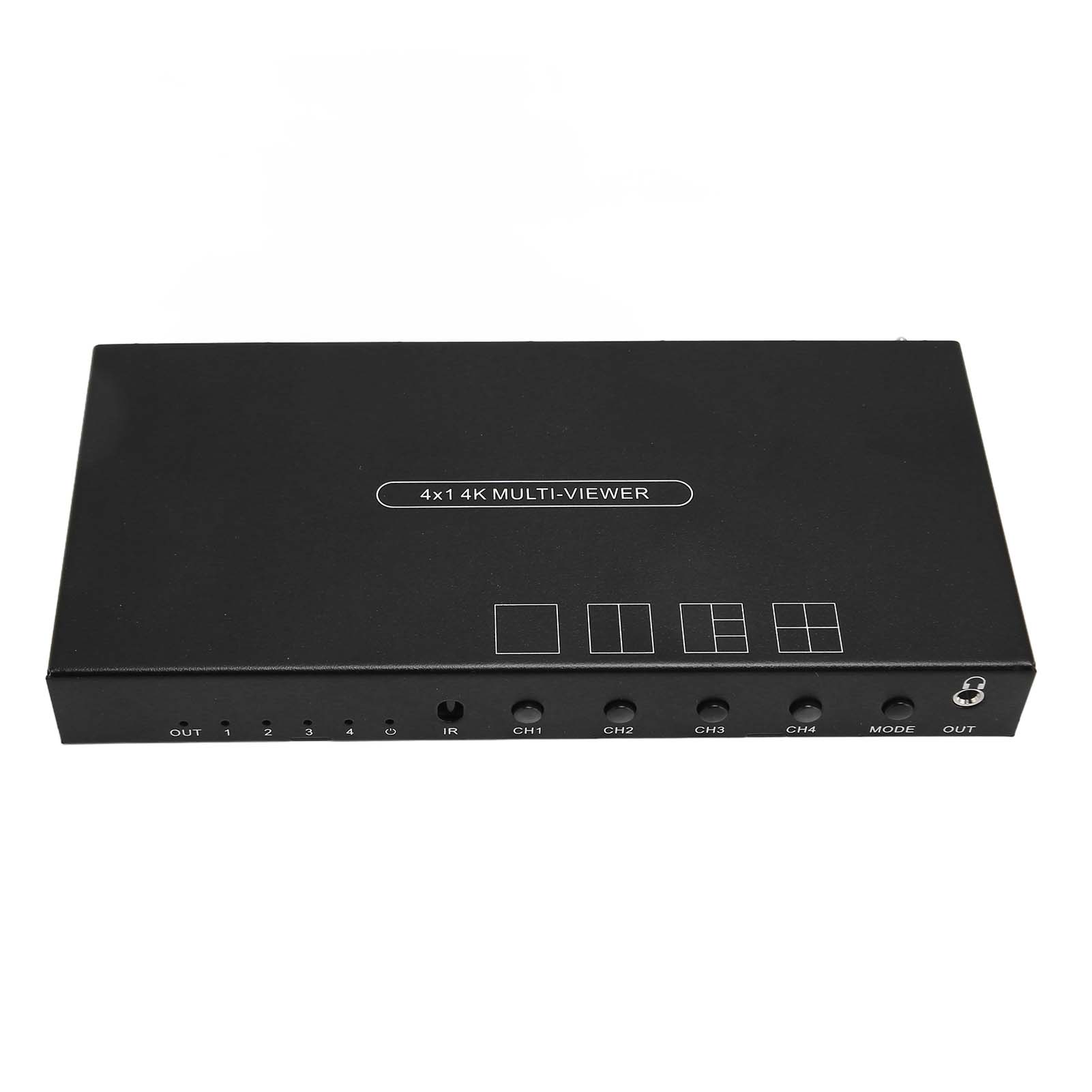 

Интерфейс HD Мультимедиа Переключатель Мультивьюер 4 Канала 4K Передача Сигнала HD Мультивьюер EU Plug