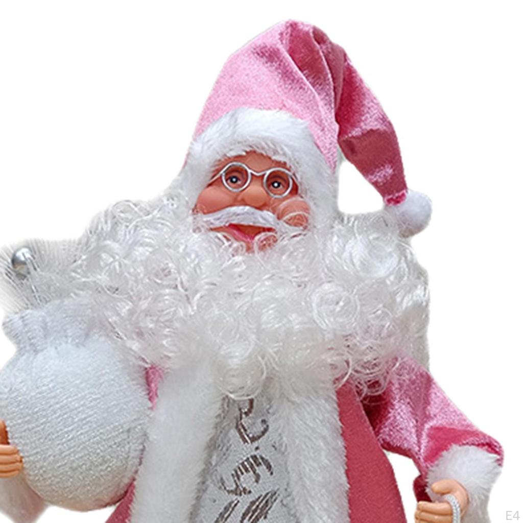 Christmas Santa Decoration Multipurpose Party Favors Gifts Standing Figurines Sculptures for Bedroom
