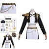 Kpop Demon Hunters Anime Character Black Gold Halloween Role Playing Costume With Faux Leather