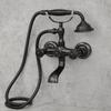 Black Wall-mounted Bathtub Faucet LEXIE