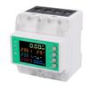 3 Phase Energy Meter Protector Support for Tuya WiFi Intelligent 4 Wire Multifunctional 100A Phone Remote Control with