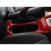 Bright Red Middle Console Drinking Glass Trim Fit For Subaru Forester 2014-2018