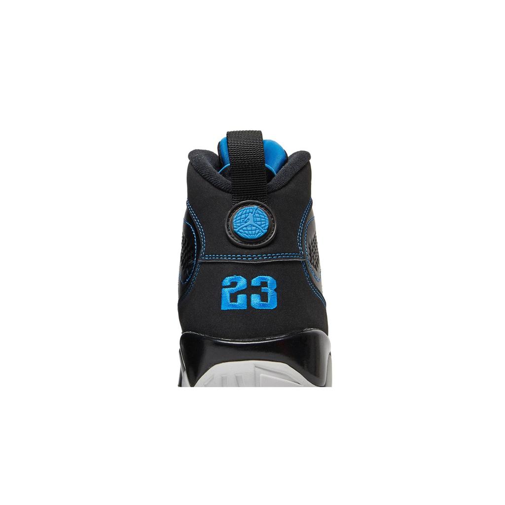 Air Jordan 9 Retro 'Photo Blue' (Unisex) Schwarz / Weiß-Photo Blue Vintage Basketballschuhe 302370 007