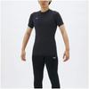 Mizuno Șort Rotund Scurt de Antrenament cu Compresie Dry Accel Bio Gear UV 2021 Negru M Cămașă, Gât, Mâneci, Absorbție Umiditate, Uscare Rapidă, Elastic,