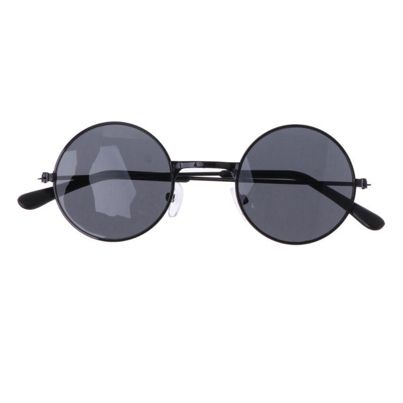 Nové kulaté dětské brýle 2020 Rámeček brýlí pro chlapečky Dívčí rám brýlí Vintage Dětské fotografické rekvizity Gentleman Studio Shoot