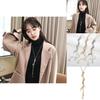 Colar Elegante com Pingente de Cobra para Mulheres Acessórios de Moda Outono e Inverno