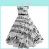 Printing Women Vintage Bodycon Sleeveless Casual Dress Evening Party Prom Swing