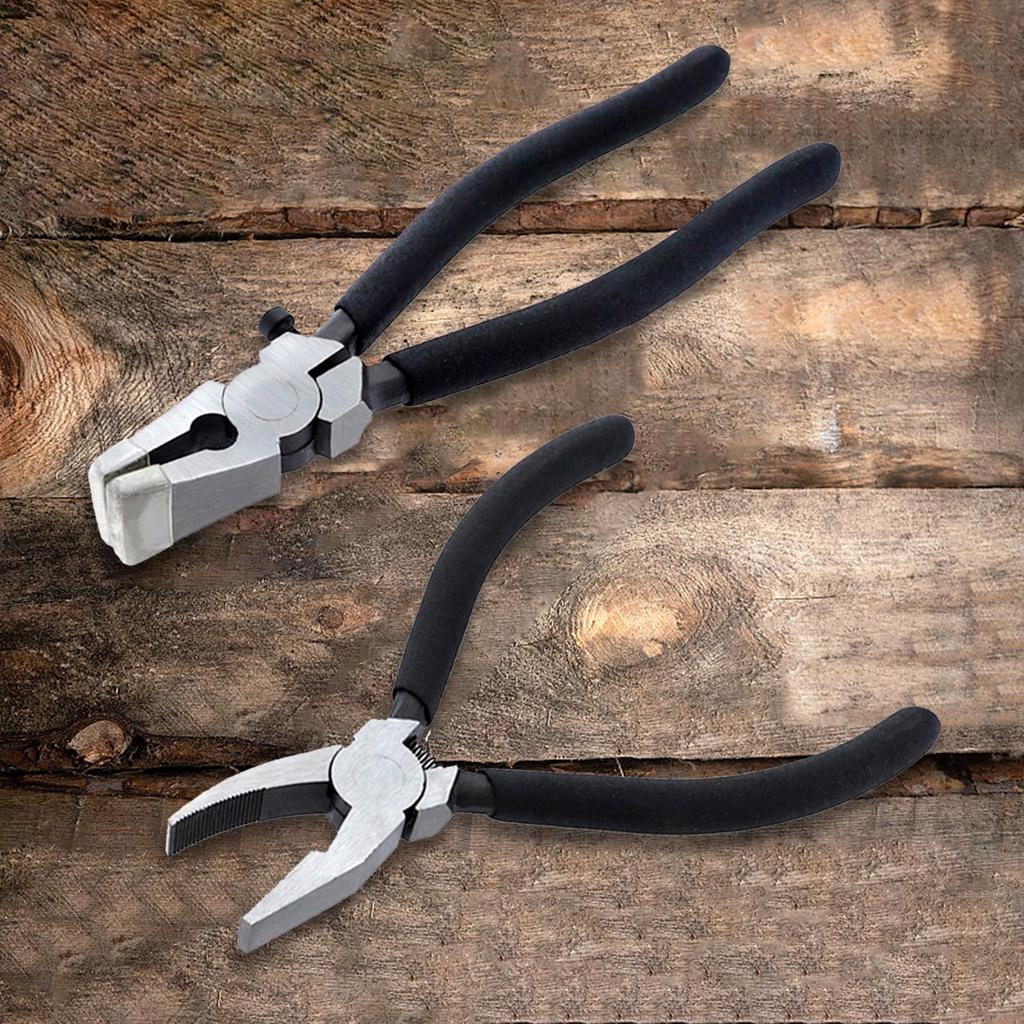 Glass Running Pliers Cutter Tool Nippers High Carbon Steel Breaking Cutting