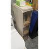 Mobile Foldable Bathroom Gap Cabinet - Waterproof Dustproof Storage Shelf Essential Kitchen Home Toilet Organizer Container