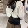 Fashion Ladies Hobos Underarm Bag Simple Women Shoulder Crossbody Bags Female Girls Small Handbags with Purse