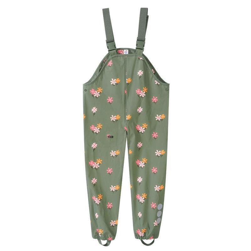 

Kids Waterproof Rain Pants for Outdoor Play - Thin, Spring/Summer Style for Ages 2-8 122 cm